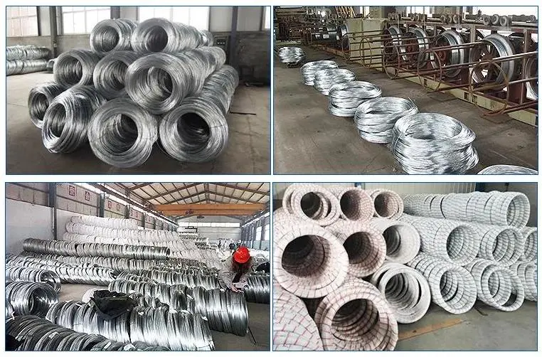 Low Carbon Steel Galvanized Wire, Soft and Hard, for Binding Baling Wire Mesh Weaving Welding