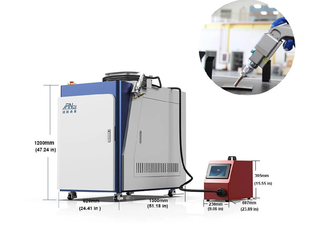 4 in 1 Cutting Cleaning Welding Fiber Laser Equipment for Metal Steel Tube Carbon Stainless Steel Aluminium Metal Iron Inox Soldering