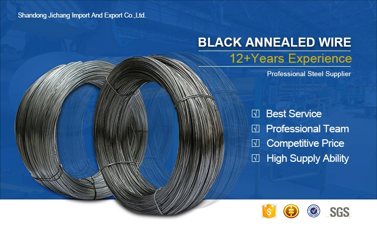 China Supplier Black Wire/Black Hard Drawn Wire/Iron Wire/Reinforcing Wire/Plain Round Wire/Nail Wire for Nail and Mesh Production