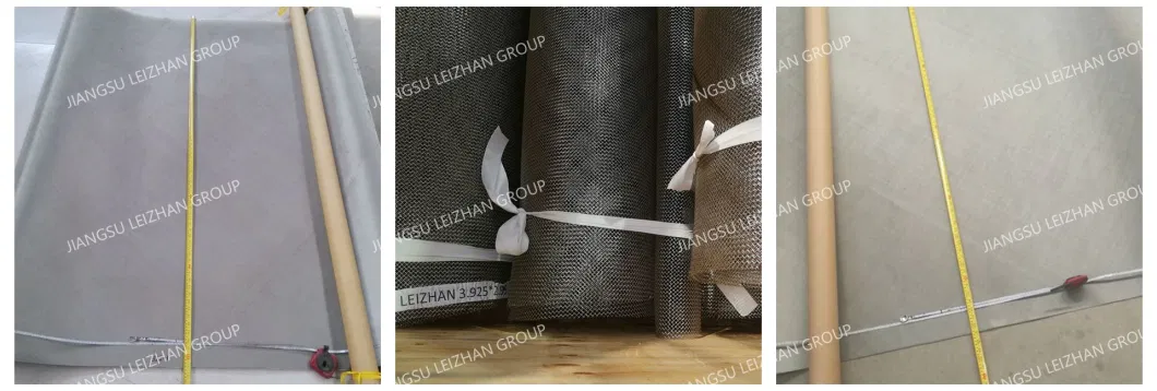 Diagonal Spiral Welding Cover Endless Ss Shell Cylinder Mould Wire Mesh