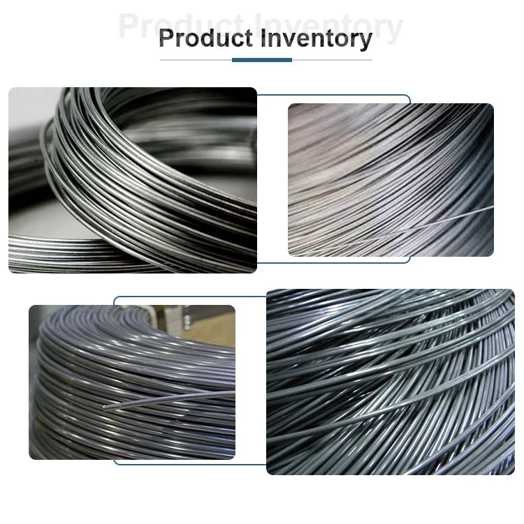 High Tensile Strength Stainless Steel Spring Wire Cold Drawing Ss 0.13mm-3.0mm C276 904L 310S 304L 316L 301 316 410 430 201 Cold Rolled 0.7 mm Weaving Flat