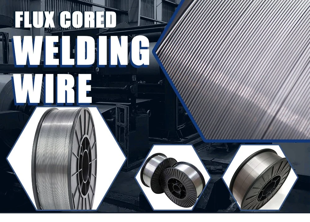 Flux Cored Welding Wire Aws a 5.18 Er70s-6 CO2 MIG Welding Wire for Mild Steel Er70s-6 1mm