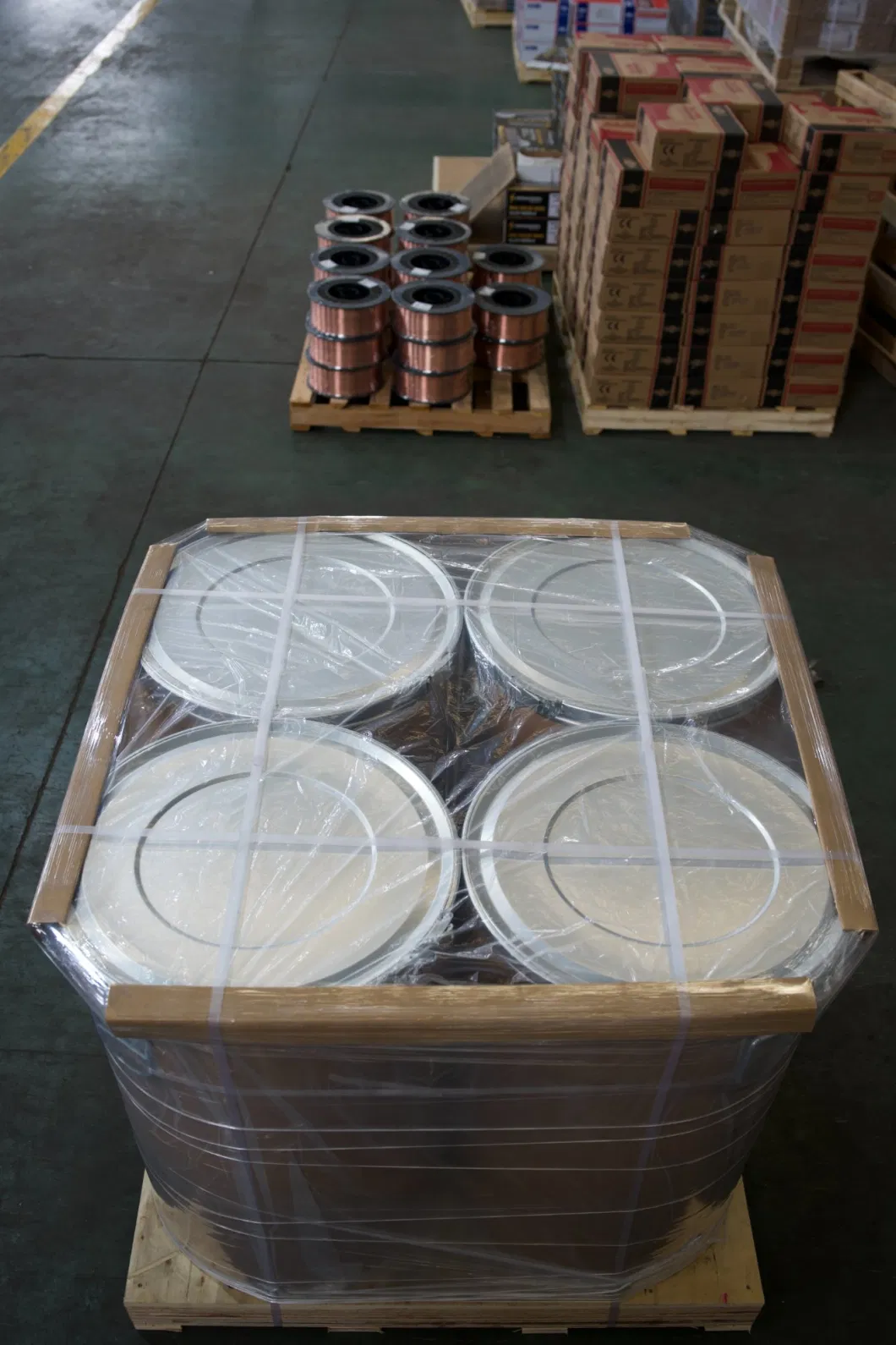 Er70s-6/250kg Drum Packing Aws A5.18 MIG Welding Wire 0.8mm