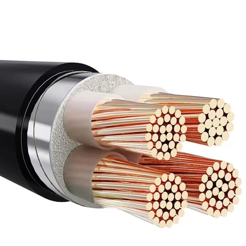 Multicore Copper Core Polyethylene Insulated Polyethylene Sheathed Flame Retardant Circular Wire