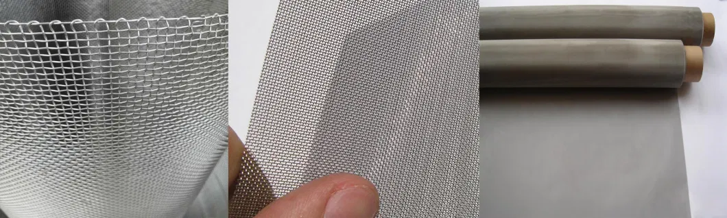 Galvanized/Mild Steel / Stainless Steel Woven Wire Mesh for Filtering Mesh