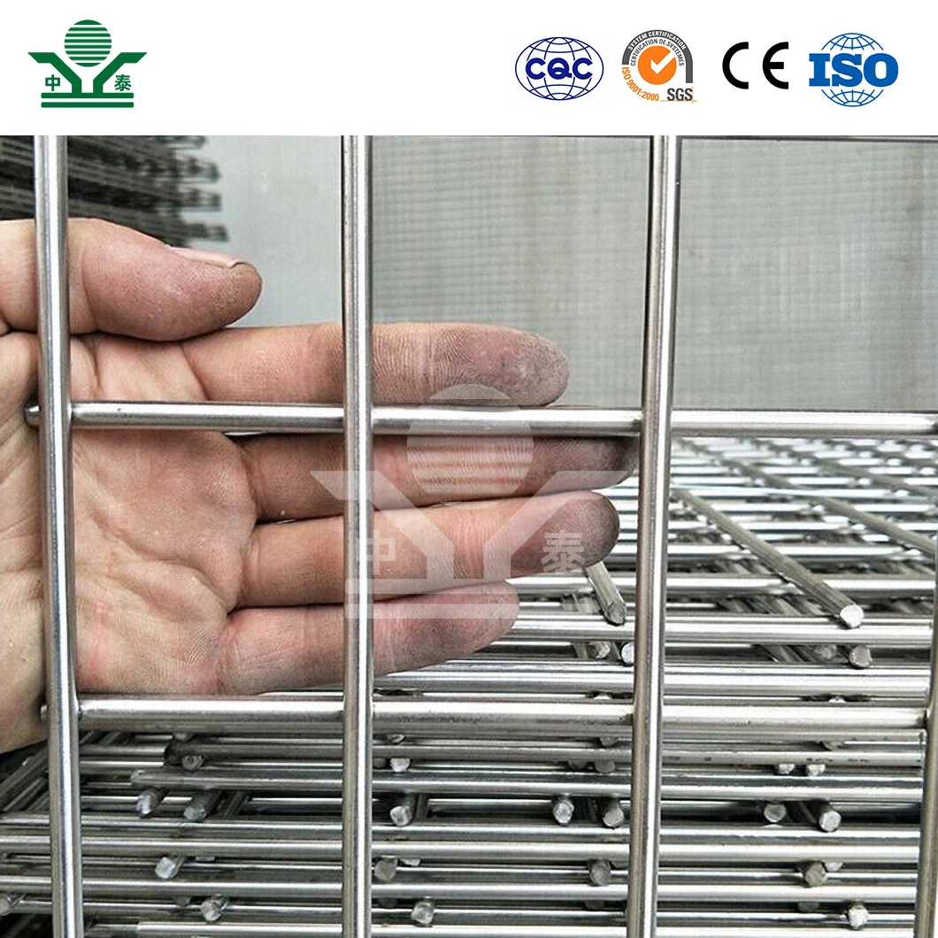 Zhongtai 2 X 2 Wire Mesh Panels 3.0 - 7.0 mm Stainless Steel Welded Wire Fabric China Wholesalers 3D Welded Wire Mesh Fence