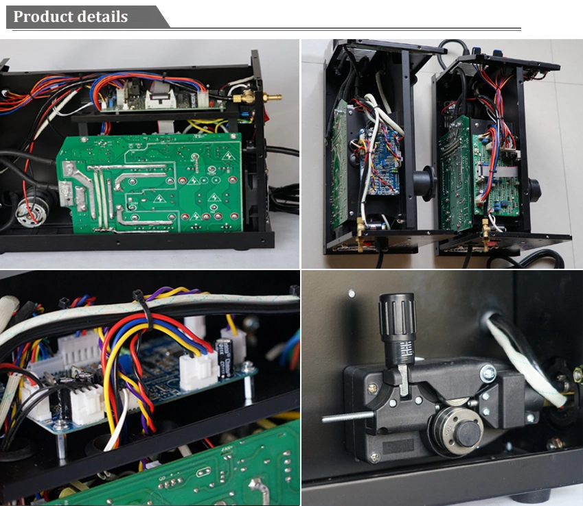 Metal Inert Gas Soldadora MIG Welding Machine Semi Automatic MIG/MMA/Mag Mutil Function Electric Welding Equipment 5 Kgs Wire 200A DC Inverter IGBT