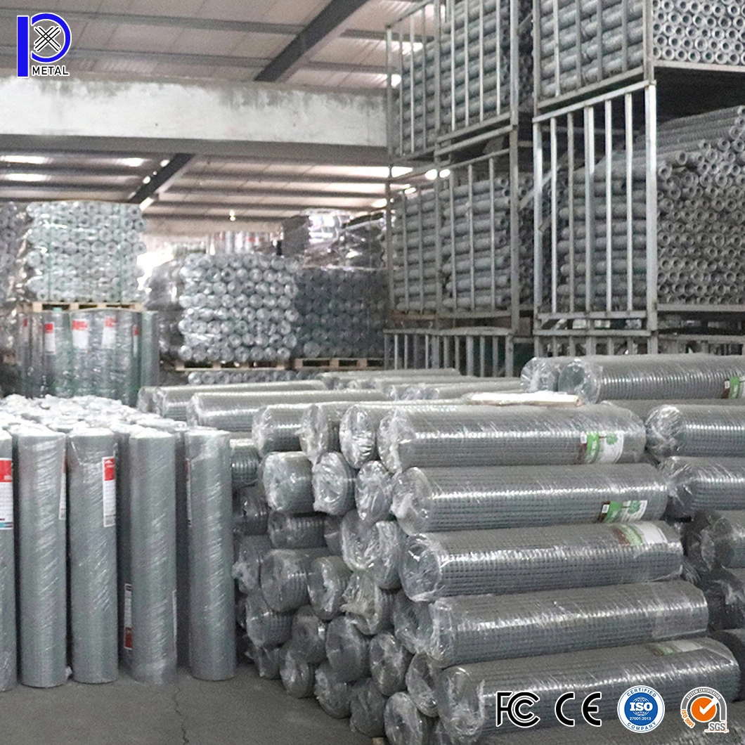 Pengxian 1 X 2 Inch 1 2 X 1 Inch Welded Wire Roll China Manufacturers Super Welded Mesh Used for 6 Foot High Wire Fencing