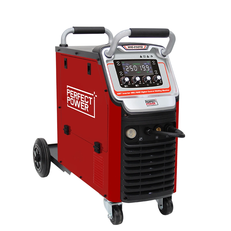 Soldador MIG MIG-250td Gas Gasless CO2 MIG Welding Machine 4 in 1 3 in 1 Mag MMA MIG Welder