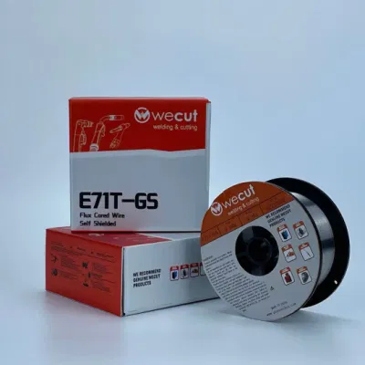 Soldar los cables con núcleo fundente Gasless E71t-GS 0,9 mm para soplete