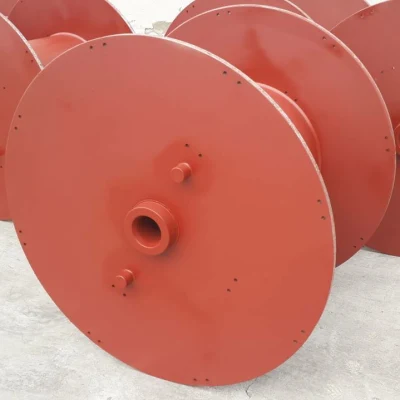 Carrete de fundición alambre de soldadura de carrete plano carrete carrete vacío