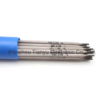 Varilla de llenado E308-16 Varilla de electrodos de soldadura de acero inoxidable