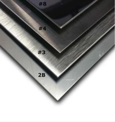 Laminados en frío de la hoja de acero inoxidable 304 Precio de fabricante de Material de acero de la hoja de techado de materiales para techos