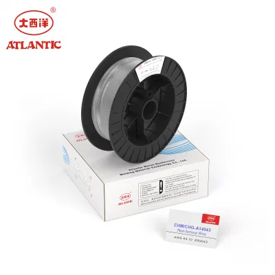 Cable de soldadura MIG Er4043 Acero inoxidable Cables de soldadura con núcleo fundente a bajo precio
