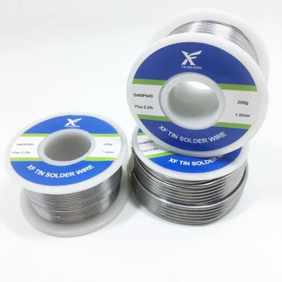  0.8 mm Peso 1 lb 60% Estaño 40% Plomo La mejor calidad Super Alambre de soldadura