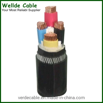 Eléctrica de varios núcleos de alambre de cobre blindado Sta Swa PVC blindados Cables de energía eléctrica el cable de soldadura de caucho