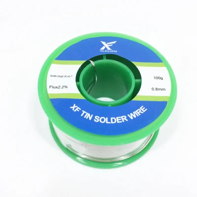  Cable de soldadura de estaño con fundente Sn99AG0.3cu0.7 1mm