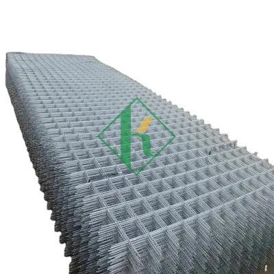  Kaiheng Galvanized cable Mesh Soldado Mesh Panel China proveedores Calibre 75mm X 100mm 8 galvanizado 2 X 2 soldado Malla de alambre