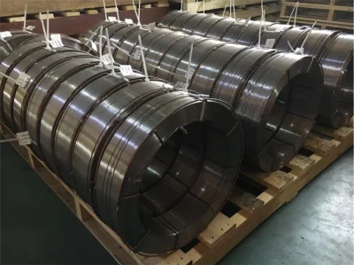  Fabricado en China super resistente Hardfacing desgaste con núcleo fundente Hardfacing Cable de soldadura de acero inoxidable