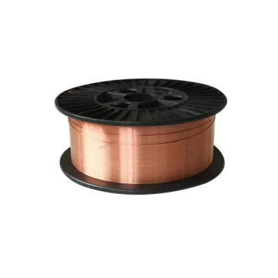 Venta en caliente AWS A5,18 ER70S-6 MIG CO2 Cobre blindado a Gas Alambre de soldadura sólido 0,8mm-2,0mm chapado de los proveedores chinos en Baja Precios