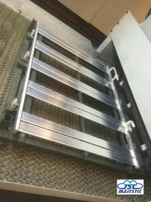 Soldadura de aluminio Aluminio de tubo de condensador de flujo de energía para el nuevo radiador del vehículo