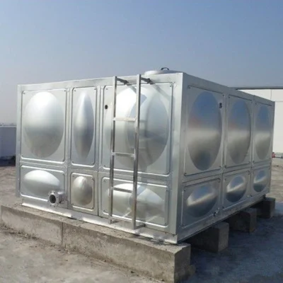 SS tanque de almacenamiento de agua potable, modular cuadrado rectangular de acero inoxidable 304 316 tanque de agua Grado alimenticio