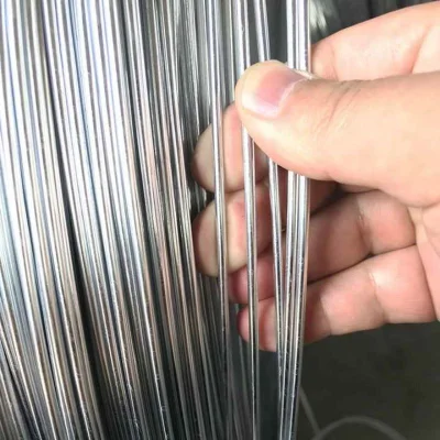 Metal de uso intensivo de hierro galvanizado BWG 16 20 Cable de atado con barra de acero GI Fabricante cable de unión recubierto de nylon