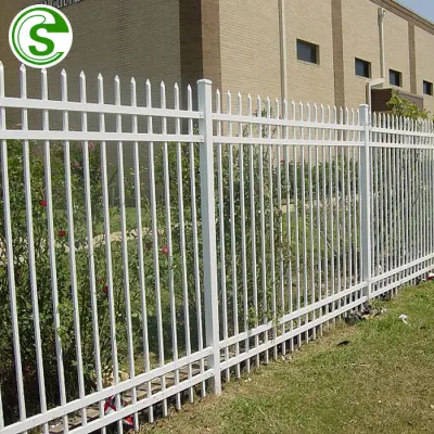 5-8ft Esgrima de malla de alambre material galvanizado Acero al aire libre Hierro forjado Cerca