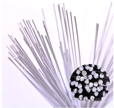 Alambre de soldadura universal de metal alambre de soldadura de núcleo de fundente de aluminio fácil de usar, solución de soldadura varillas de núcleo de fundente no se requiere fundente, alambre de punto de fusión muy bajo