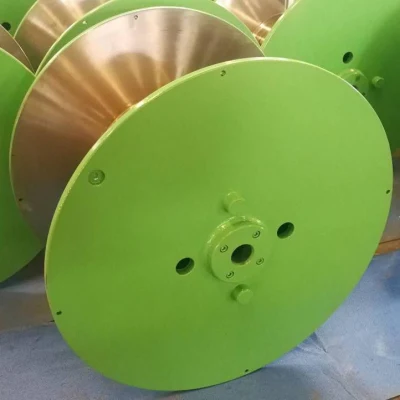 Carrete de fundición alambre de soldadura de carrete plano carrete carrete vacío