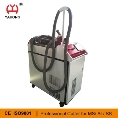 1000W utiliza soldadora láser con el alimentador de Alambre de Acero Inoxidable Aluminio Acero al carbono