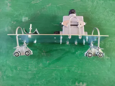 Bajo costo C Vía Embellecedor Cable del sistema de trolley de Material de acero inoxidable