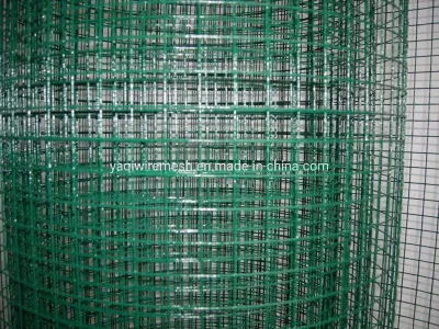Malla de alambre soldada recubierta de PVC de 1/2 pulgadas para Agrictoculture para Protección de la granja