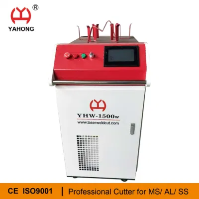 1000W utiliza soldadora láser con el alimentador de Alambre de Acero Inoxidable Aluminio Acero al carbono
