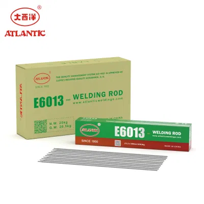 Atlantic OEM OBM ODM China no. 1 Consumibles de soldadura Fabricación más barata E6013 E7018 E7016 E7015 E71t1 ER70S-6 Er4043 varilla de soldadura electrodos de alambre de soldadura