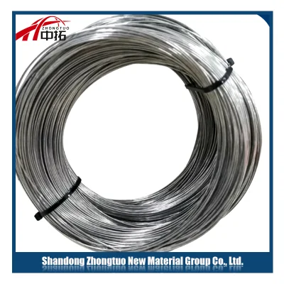 8mm alambre de acero galvanizado galvanizado en caliente 1065 galvanizado recubierto de zinc Acero