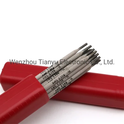Varilla de llenado E308-16 Varilla de electrodos de soldadura de acero inoxidable