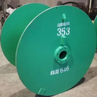 Carrete de fundición alambre de soldadura de carrete plano carrete carrete vacío