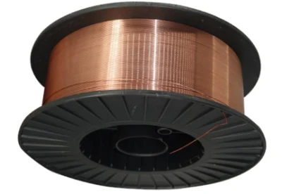 Factory Direct Sales Welding Wire MIG CO2 Gas Shielded Welding Wire Copper Plated Er70s-6 Welding Wire