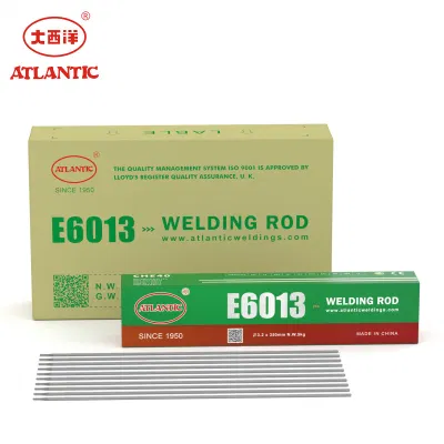 Atlantic OEM OBM ODM China no. 1 Consumibles de soldadura Fabricación más barata E6013 E7018 E7016 E7015 E71t1 ER70S-6 Er4043 varilla de soldadura electrodos de alambre de soldadura