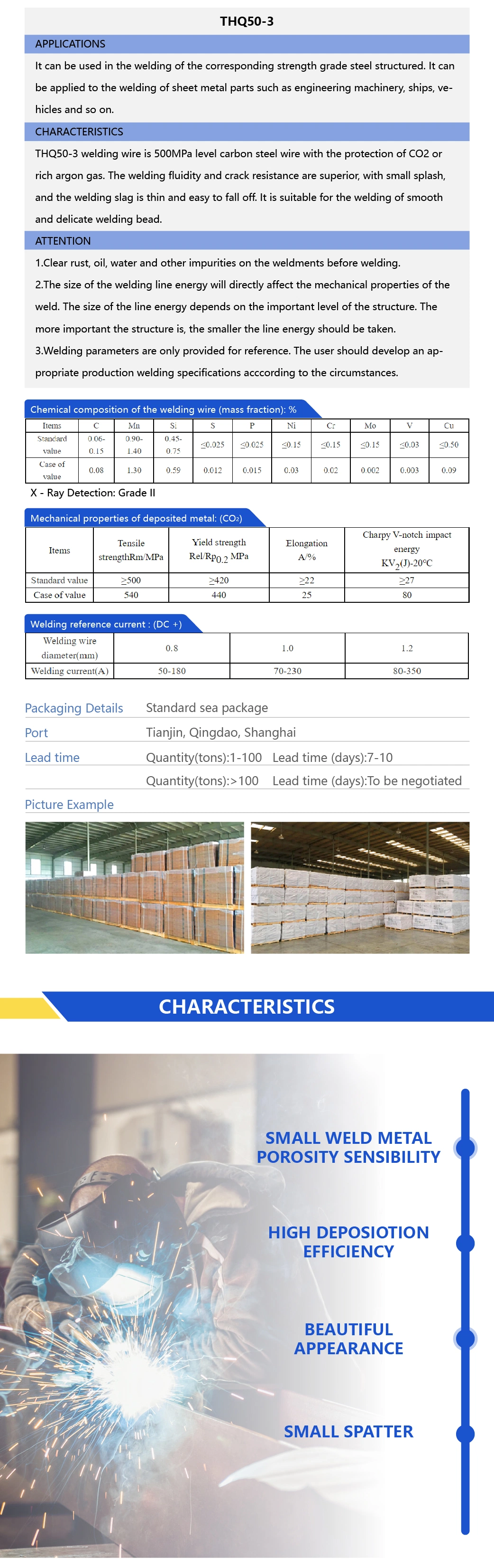 Stainless Steel Welding/ Electrode/ Stick Aws E6011/E6013 E7076 Soldering /Rod Weld /Wire Electrode Tungsten Rod Welding W99.95 Tungsten Electrode Wy20 Wc20