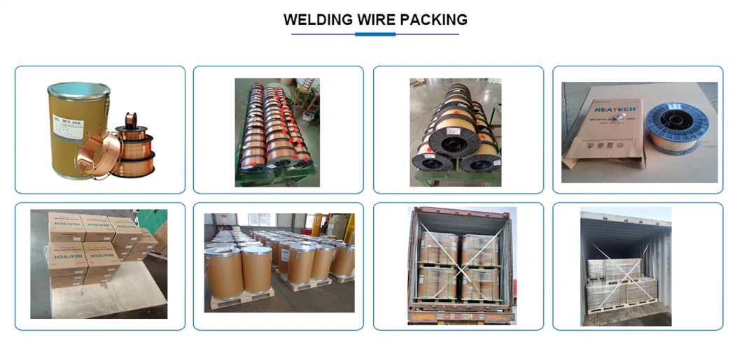 CO2 Carbon Steel MIG Solid Welding Wire Er70s-6 with D270 Spool