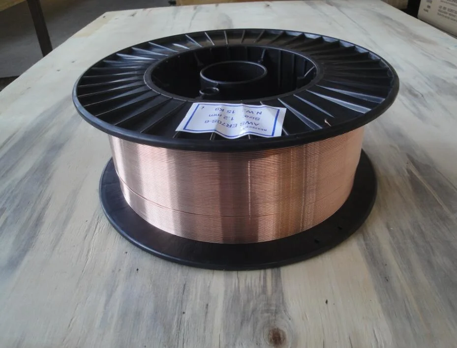 CO2 Carbon Steel MIG Solid Welding Wire Er70s-6 with D270 Spool