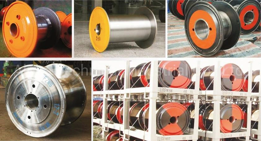 High Quality Double Flange Pressed or Reinforced Reel for Wire Drawing Machine