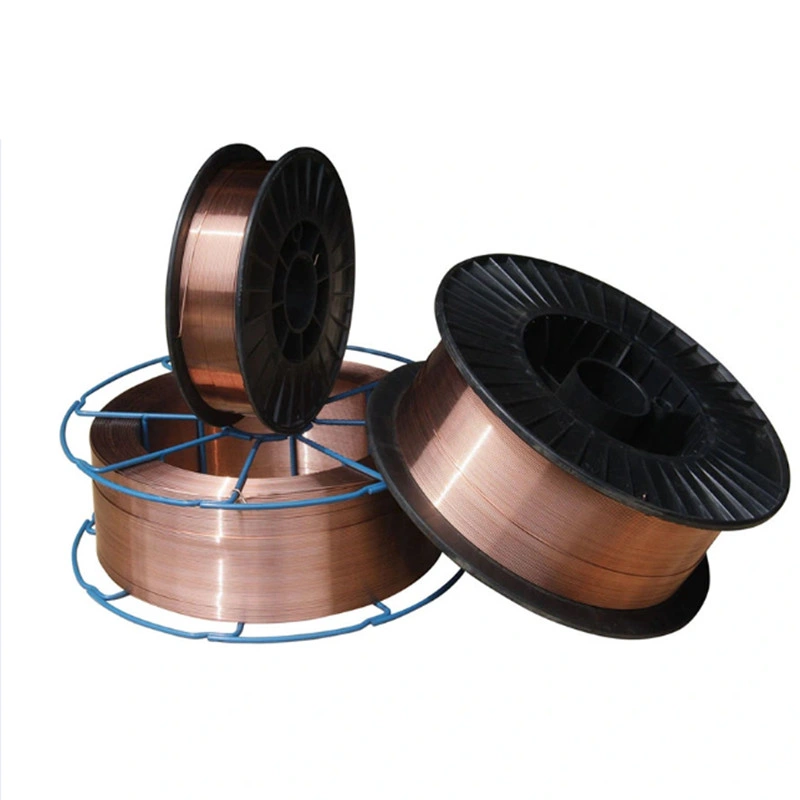 Welding Material Solder Welding Materialsbest Metal Mag Er70s-6/ Er50-6 Collated Building Material 5kg Gas-Shielded Top Choice