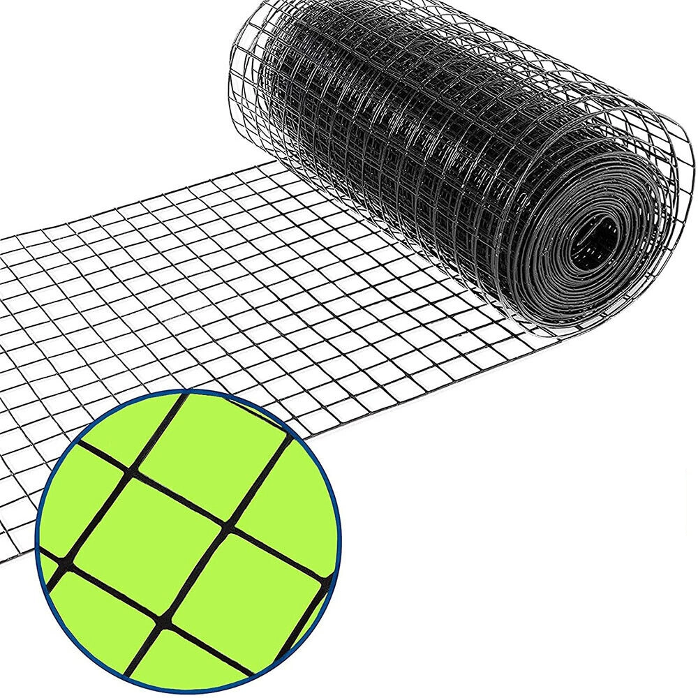 8 Inch X 100 FT PVC Coated Galvanized Solar Panels Wire Mesh for Bird Netting