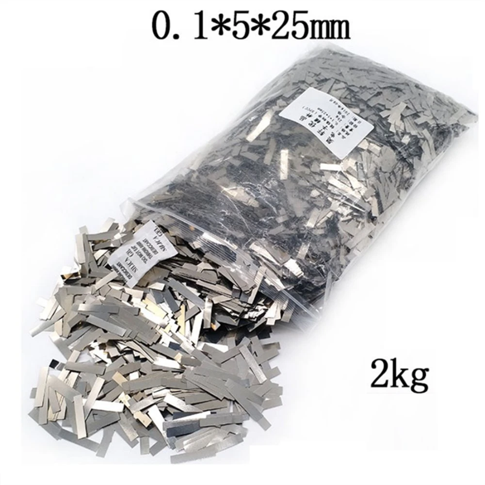 18650 21700 26650 32650 Battery Welding Machine Pure Nickel Strip Nickel Foil Plate Nickel Flat Wire