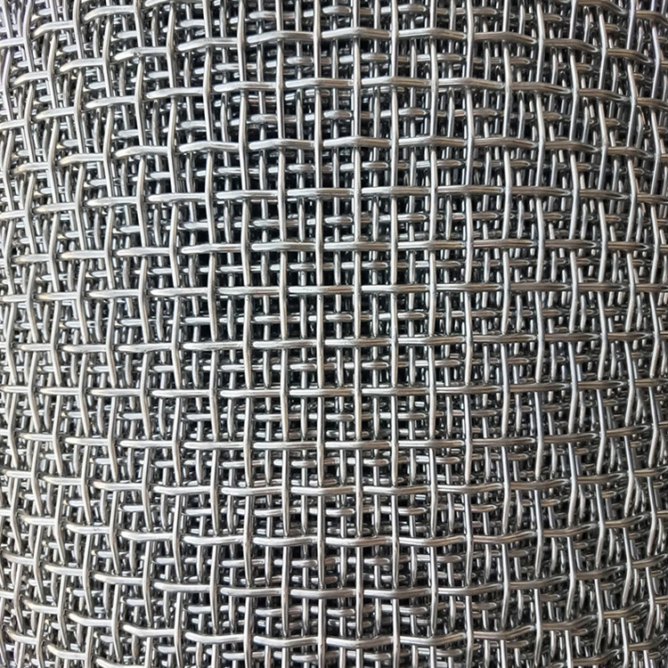 Wholesale Galvanized Square Woven Wire Mesh / Stainless Steel Crimped Wire Mesh