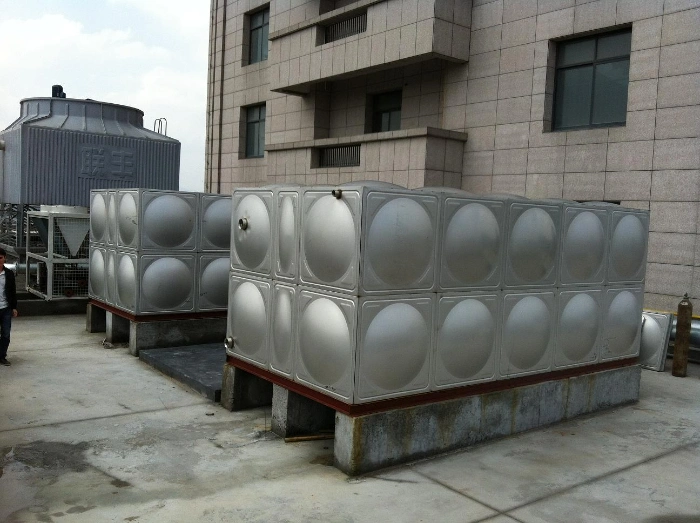 Supply 50000 Liters Water Reservoir 304 Stainless Steel Tank Sectional Type Water Storage Tank