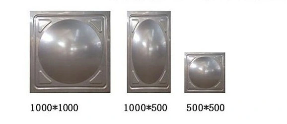 Supply 50000 Liters Water Reservoir 304 Stainless Steel Tank Sectional Type Water Storage Tank